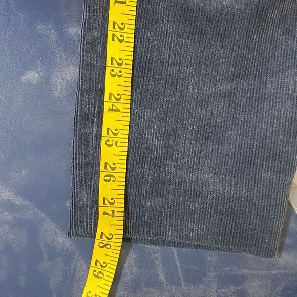 Escada Margaretha Ley Indigo Muted Navy Blue Fine Cordouroy Jeans‎ Pants Size 36 - Picture 10 of 10